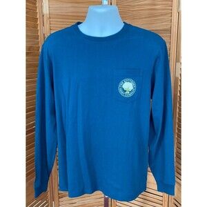 Southern Shirt Company Women's Blue Long Sleeve Shirt w/ Front Pocket Size Small